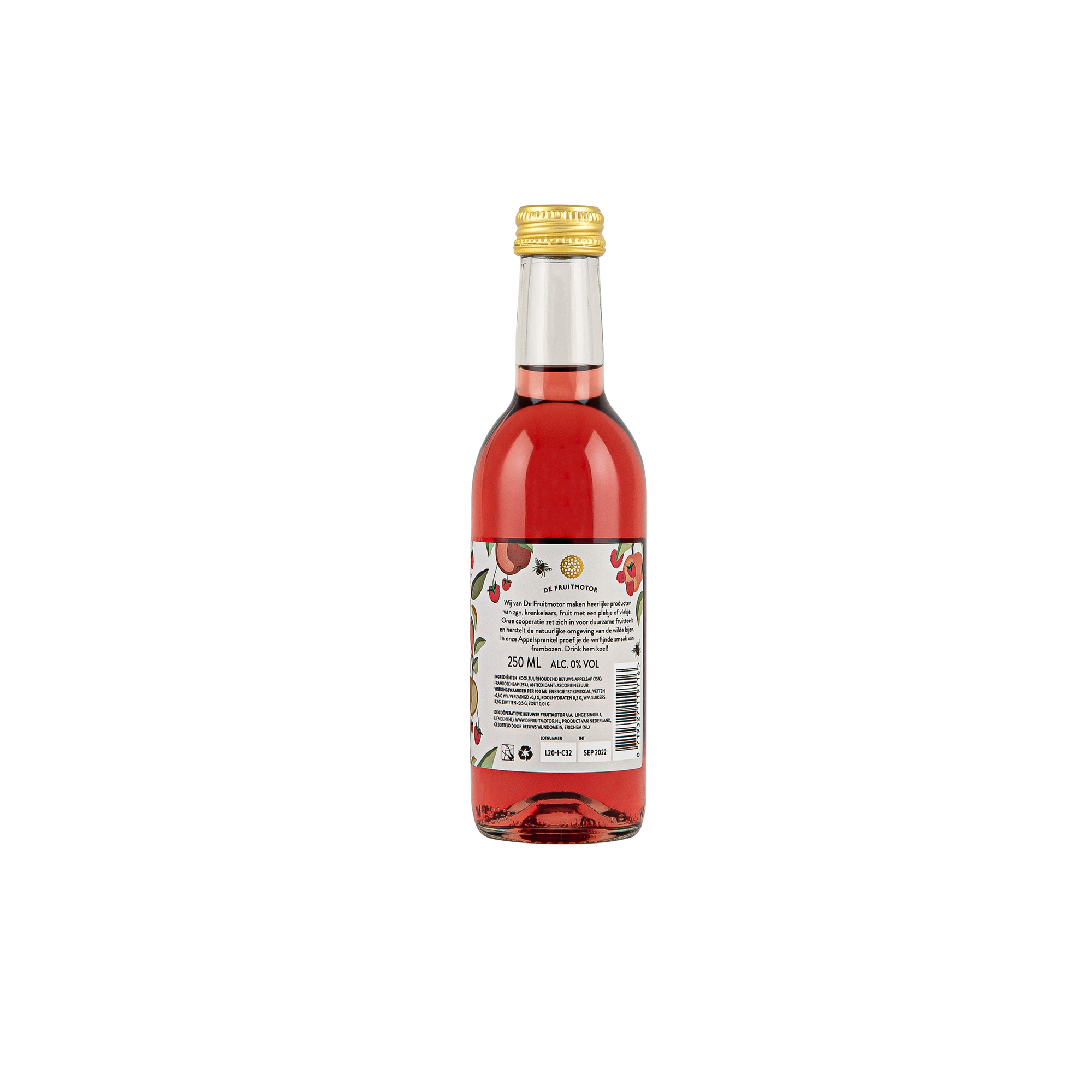 Appelsprankel Framboos 250ml